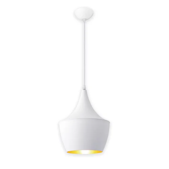 LÁMPARA DE TECHO ACERO BLANCO Ø 24 CM IRUNE 2