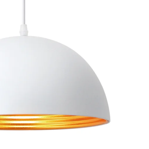 LÁMPARA DE TECHO ACERO BLANCO Ø 30 CM IRUNE LÁMPARA DE TECHO ACERO BLANCO Ø 30 CM IRUNE