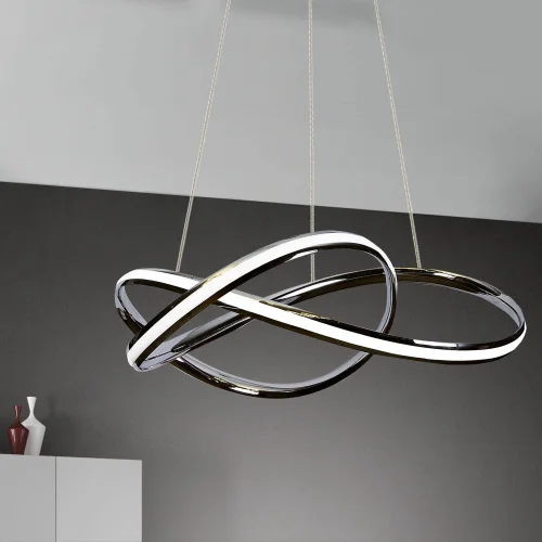 LÁMPARA DE TECHO LED VALLE 64W 4000K CROMO