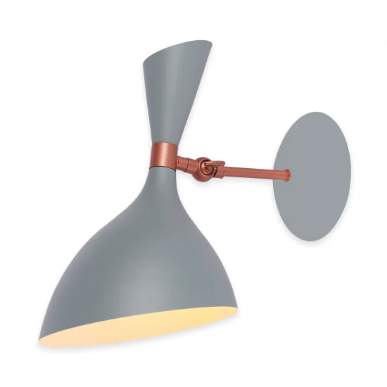 APLIQUE DE PARED GRIS/ORO ROSA ATZIRI 2