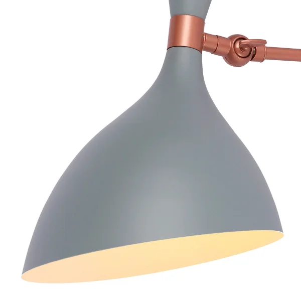 APLIQUE DE PARED GRIS/ORO ROSA ATZIRI APLIQUE DE PARED GRIS/ORO ROSA ATZIRI