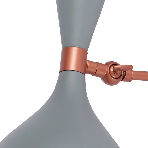 APLIQUE DE PARED GRIS/ORO ROSA ATZIRI APLIQUE DE PARED GRIS/ORO ROSA ATZIRI