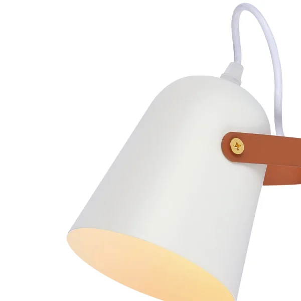 APLIQUE DE PARED BLANCO/MARRÓN EGIL APLIQUE DE PARED BLANCO/MARRÓN EGIL