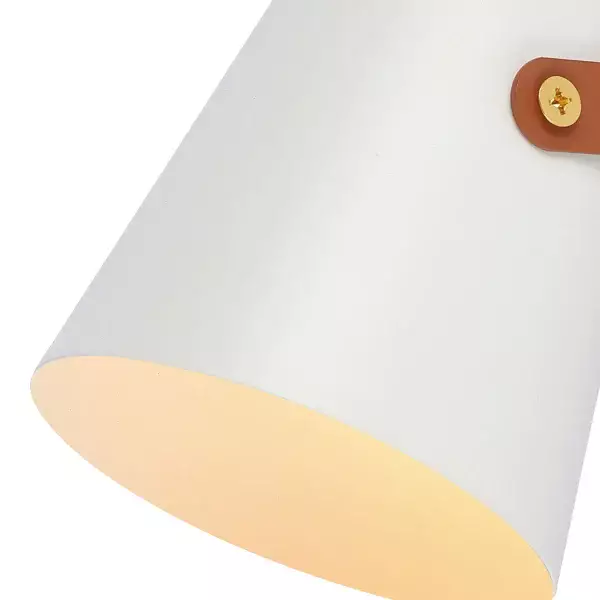 APLIQUE DE PARED BLANCO/MARRÓN EGIL APLIQUE DE PARED BLANCO/MARRÓN EGIL