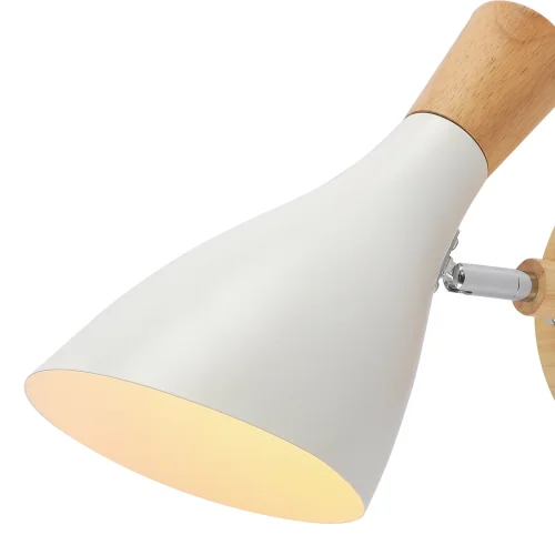 APLIQUE DE PARED MADERA/BLANCO HERDIS APLIQUE DE PARED MADERA/BLANCO HERDIS