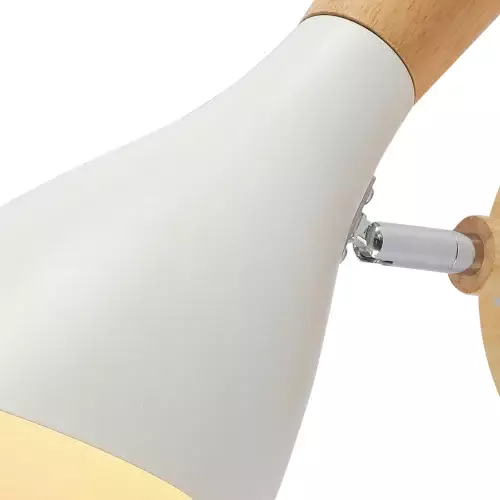 APLIQUE DE PARED MADERA/BLANCO HERDIS APLIQUE DE PARED MADERA/BLANCO HERDIS