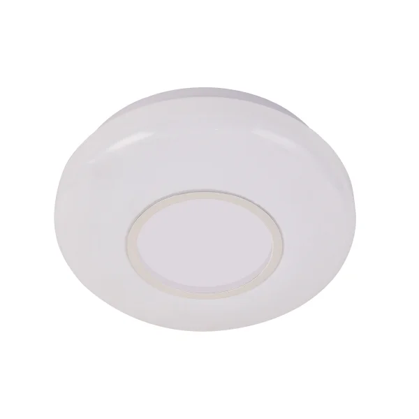 PLAFÓN LED AMAPOLA 12 W 4000K CROMO BLANCO MATE