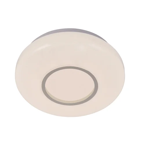 PLAFÓN LED AMAPOLA 12 W 4000K CROMO BLANCO MATE