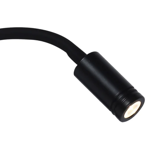 APLIQUE DE PARED LED 3 W 3000K NEGRO MISURI 2