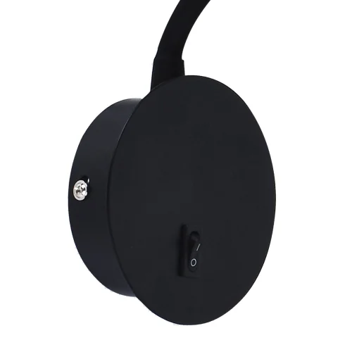 APLIQUE DE PARED LED 3 W 3000K NEGRO MISURI