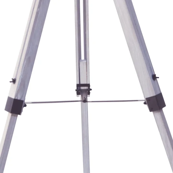 LÁMPARA DE PIE COSME ACERO ENVEJECIDO BLANCO CON REJILLA