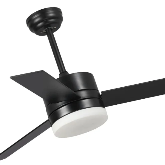 VENTILADOR DE TECHO LED LORENZO 16W NEGRO 2