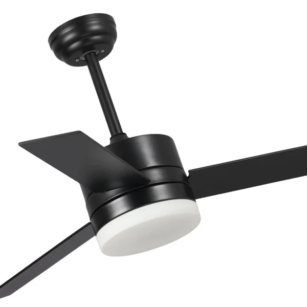 VENTILADOR DE TECHO LED LORENZO 16W NEGRO VENTILADOR DE TECHO LED LORENZO 16W NEGRO