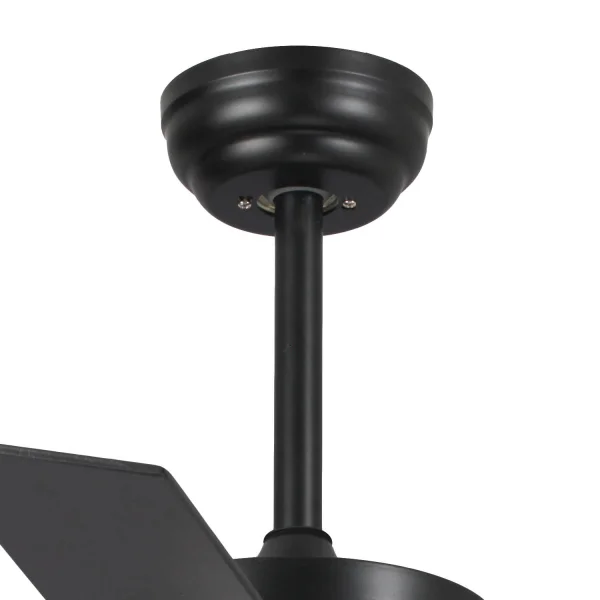 VENTILADOR DE TECHO LED LORENZO 16W NEGRO VENTILADOR DE TECHO LED LORENZO 16W NEGRO