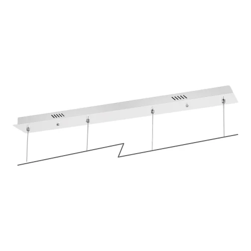 BASE RECTANGULAR 4 LUCES BLANCO