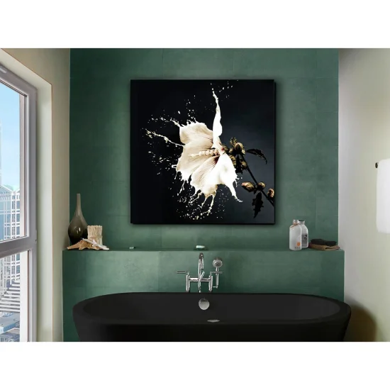 CUADRO FOTOGRAFÍA 100X100 SPLASH 2