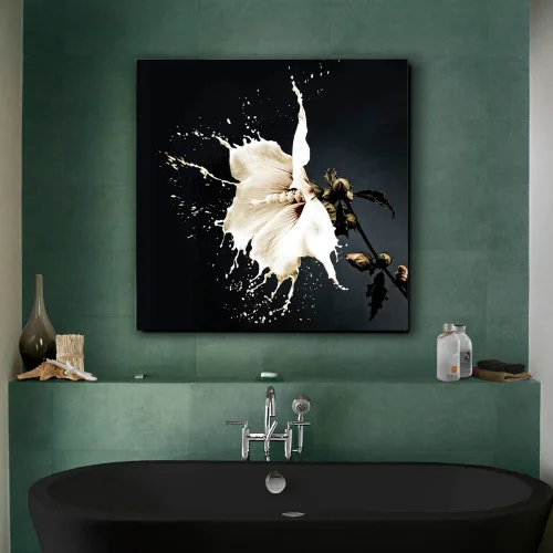 CUADRO FOTOGRAFÍA 100X100 SPLASH