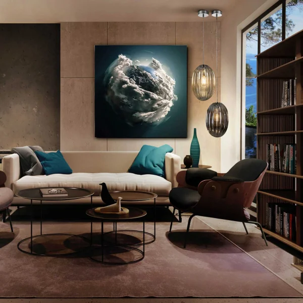 CUADRO FOTOGRAFÍA 100X100 MADRE TIERRA