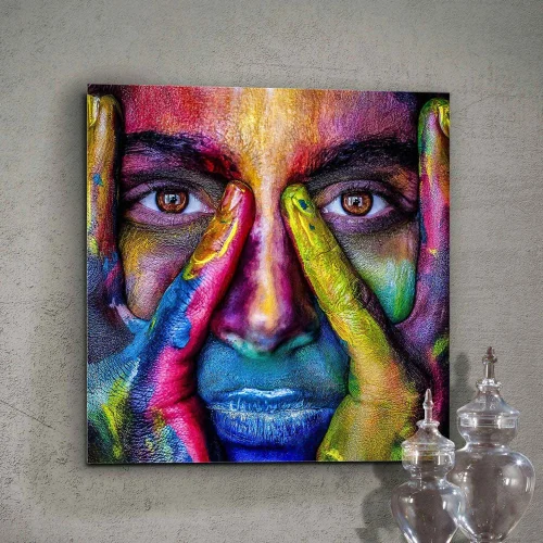 CUADRO FOTOGRAFÍA 100X100 COLORES