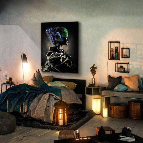 CUADRO FOTOGRAFÍA 100X135 GEISHA