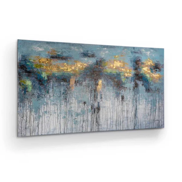 CUADRO PINTURA ACRÍLICO 90X150 AQUAS