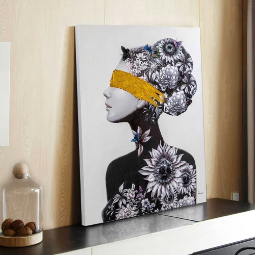 CUADRO PINTURA ACRÍLICO 90X120 PERFIL II CUADRO PINTURA ACRÍLICO 90X120 PERFIL II