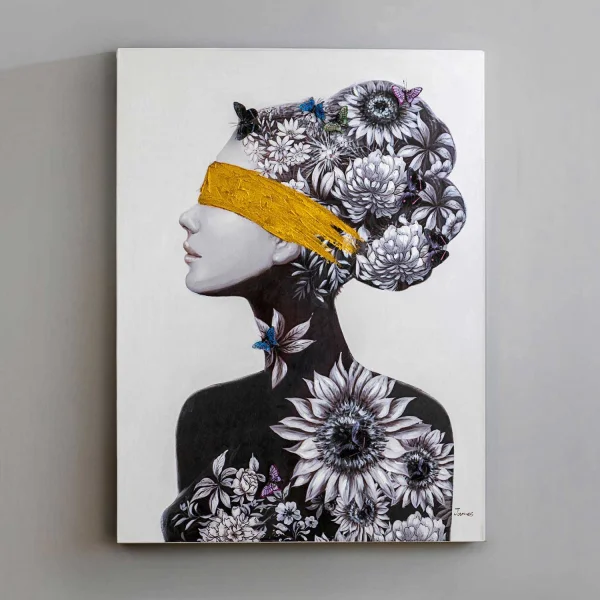 CUADRO PINTURA ACRÍLICO 90X120 PERFIL II CUADRO PINTURA ACRÍLICO 90X120 PERFIL II