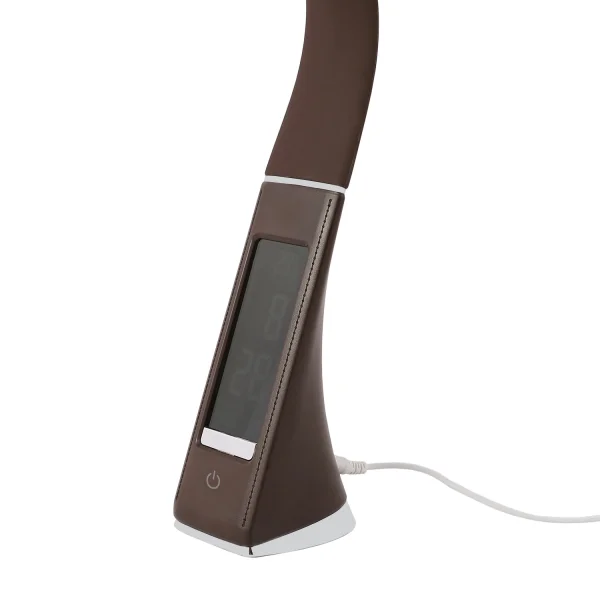 FLEXO LED 5W RELOJ 4000K MARRÓN