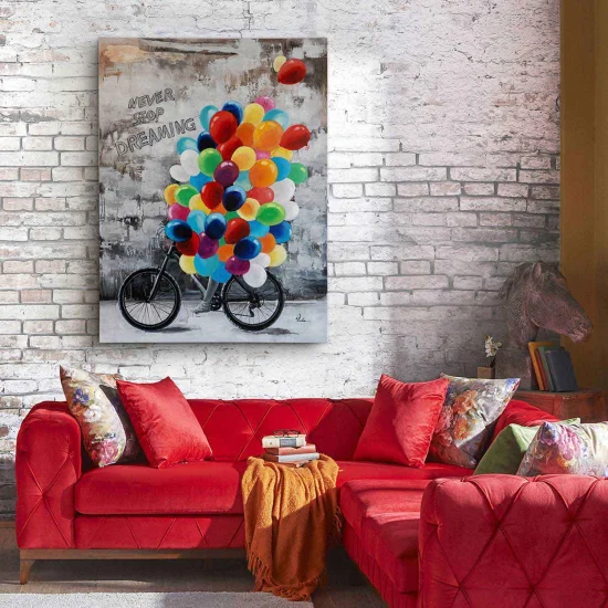 CUADRO PINTURA ACRÍLICO 90X120 DREAMING 2