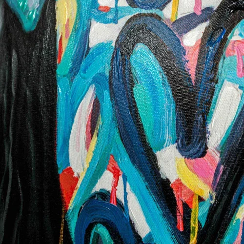 CUADRO PINTURA ACRÍLICO 90X120 GIOCONDA POP