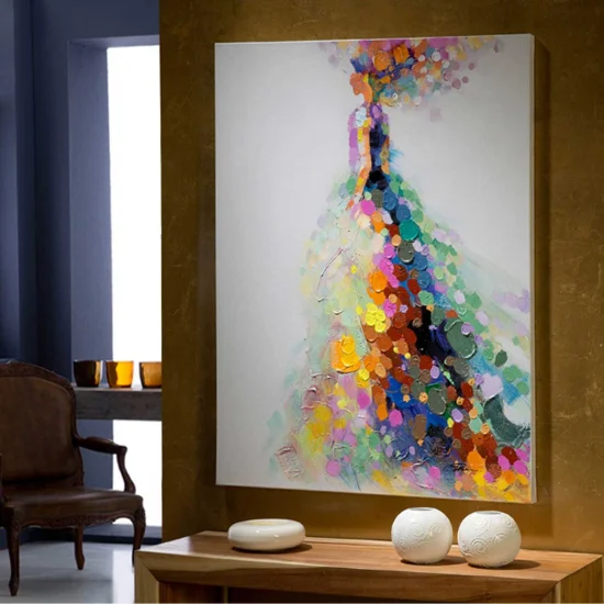 CUADRO PINTURA ACRÍLICO 90X120 GALA
