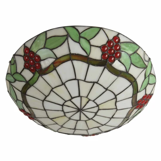 PLAFÓN DE TECHO LED 24 W 4000K 40 CM TIFFANY GRAPE 2