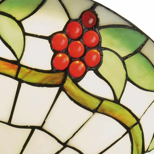 PLAFÓN DE TECHO LED 24 W 4000K 40 CM TIFFANY GRAPE