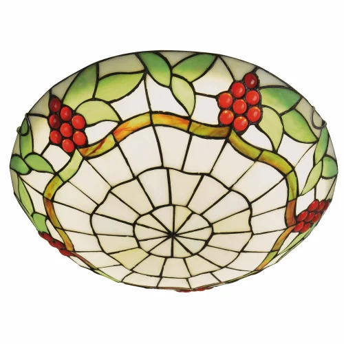 PLAFÓN DE TECHO LED 24 W 4000K 40 CM TIFFANY GRAPE
