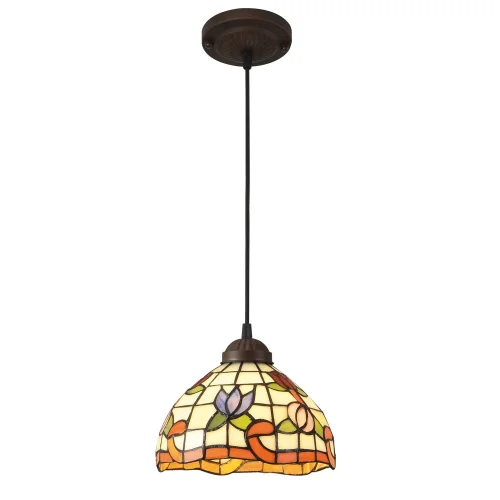 LÁMPARA DE TECHO 1 LUZ 20 CM TIFFANY BLOSSOM LÁMPARA DE TECHO 1 LUZ 20 CM TIFFANY BLOSSOM