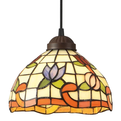 LÁMPARA DE TECHO 1 LUZ 20 CM TIFFANY BLOSSOM LÁMPARA DE TECHO 1 LUZ 20 CM TIFFANY BLOSSOM