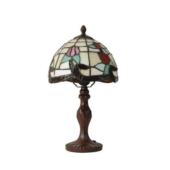 LÁMPARA DE MESA 1 LUZ 20 CM TIFFANY KATY 2