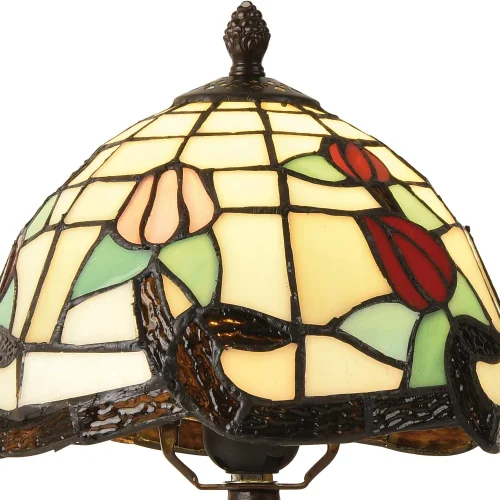 LÁMPARA DE MESA 1 LUZ 20 CM TIFFANY KATY