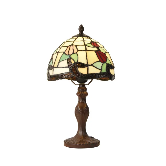 LÁMPARA DE MESA 1 LUZ 20 CM TIFFANY KATY