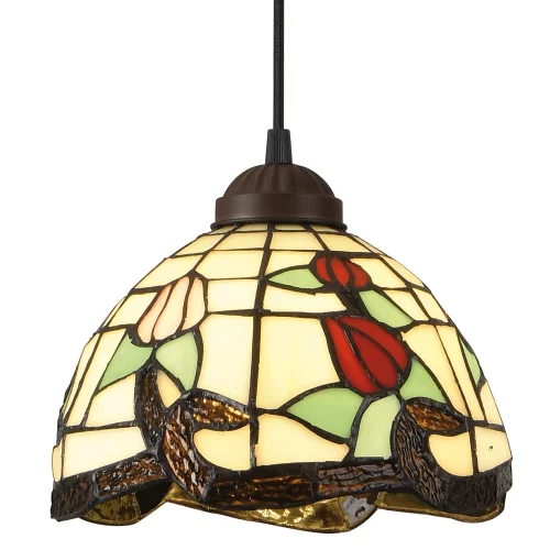 LÁMPARA DE TECHO 1 LUZ 20 CM TIFFANY KATY