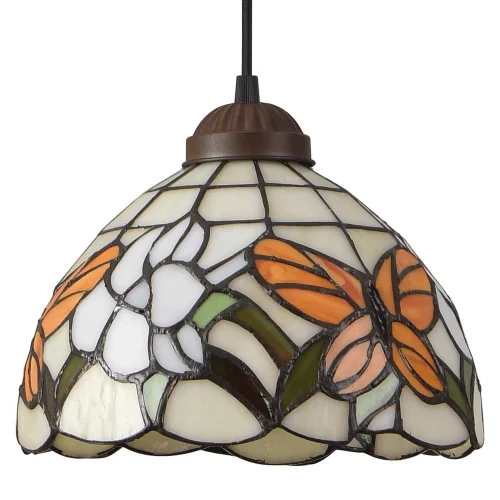 LÁMPARA DE TECHO 1 LUZ 20 CM TIFFANY APONI