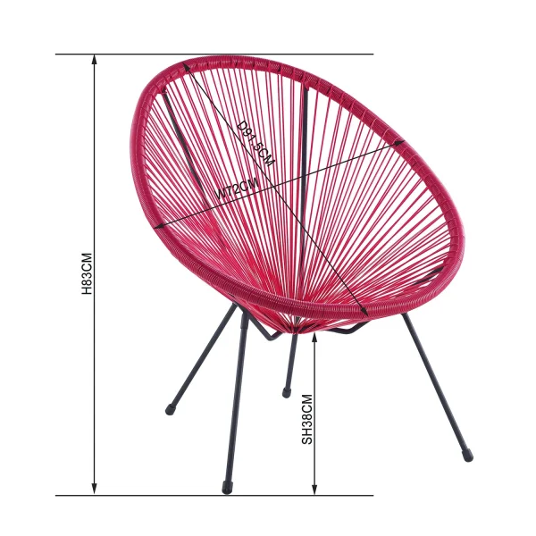 SILLA MIAMI SPRINGS BLANCA SILLA MIAMI SPRINGS BLANCA