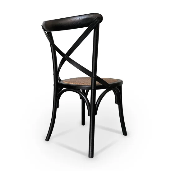 SILLA MADERA DE ABEDUL NEGRO GRETTE 2