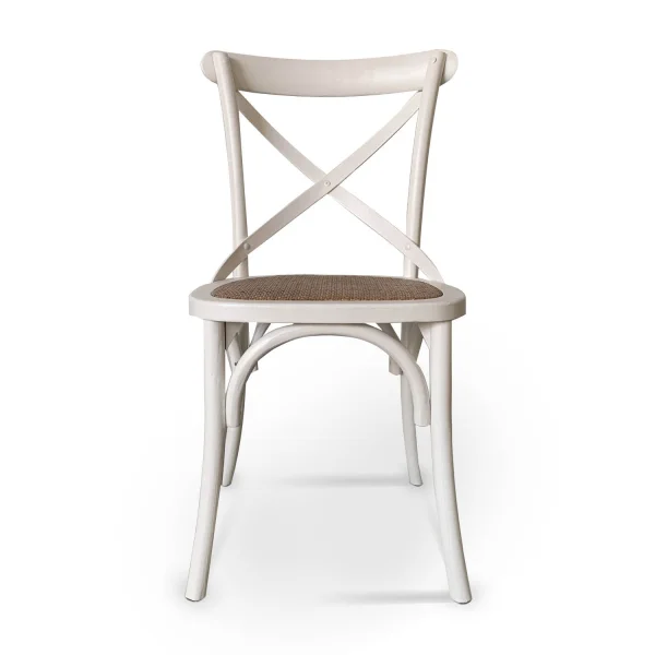 SILLA MADERA DE ABEDUL BLANCA GRETTE