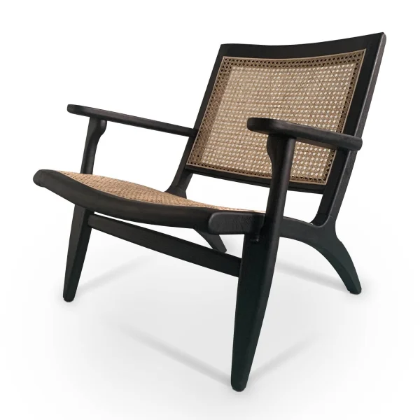 SILLÓN MADERA DE OLMO NEGRO EINAR