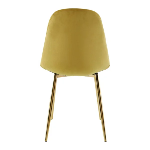 SILLA HADLEY TERCIOPELO DORADA SILLA HADLEY TERCIOPELO DORADA