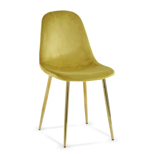 SILLA HADLEY TERCIOPELO DORADA SILLA HADLEY TERCIOPELO DORADA
