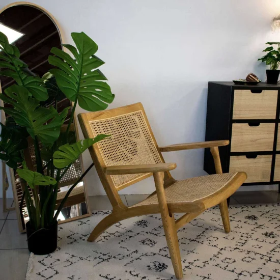 SILLÓN MADERA DE OLMO NATURAL EINAR