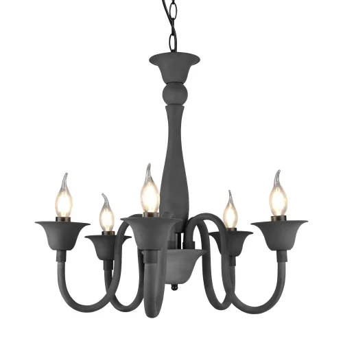 LÁMPARA DE TECHO 5 LUCES ANTRACITA CAMILA