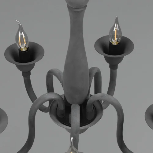 LÁMPARA DE TECHO 5 LUCES ANTRACITA CAMILA